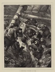 A Christmas Pudding at Sea